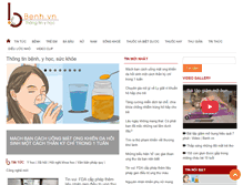 Tablet Screenshot of benh.vn